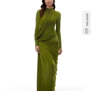 Elegant Green Evening Gown